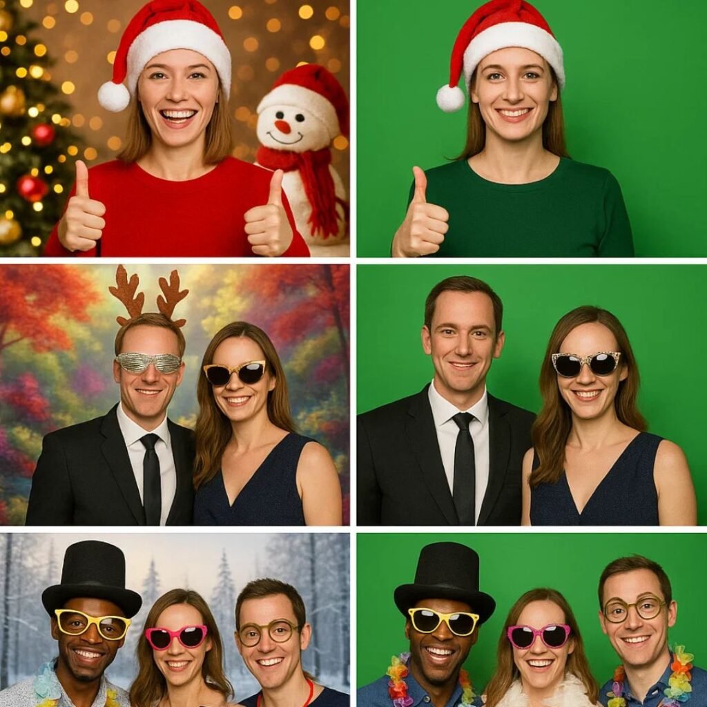 green screen photography Humza Studio NYC